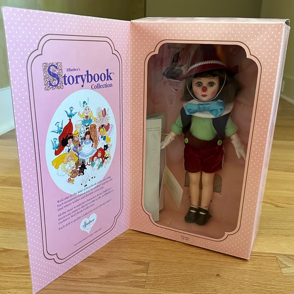 NIB Pinocchio Effanbee's Storybook Collection Doll Vintage 1988 - Picture 1 of 16